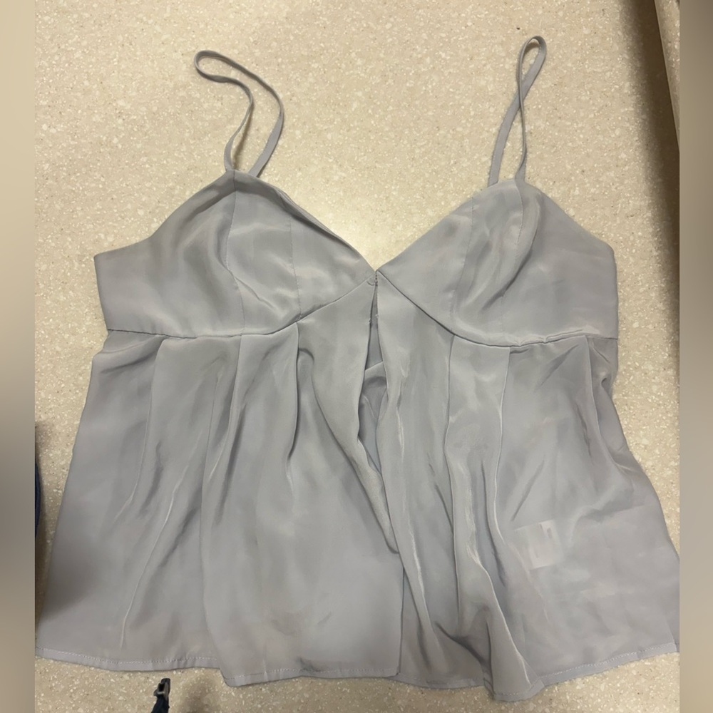 Kimchi Blue | Pale Blue Spaghetti Strap Top